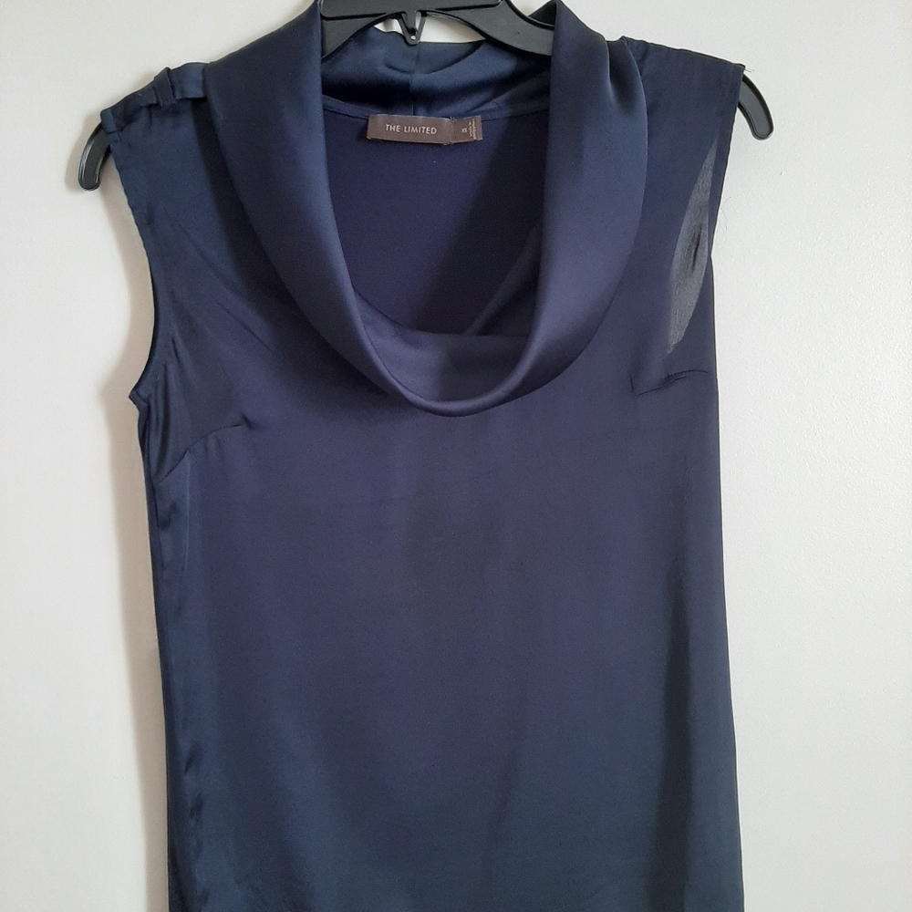 Limited navy blue blouse